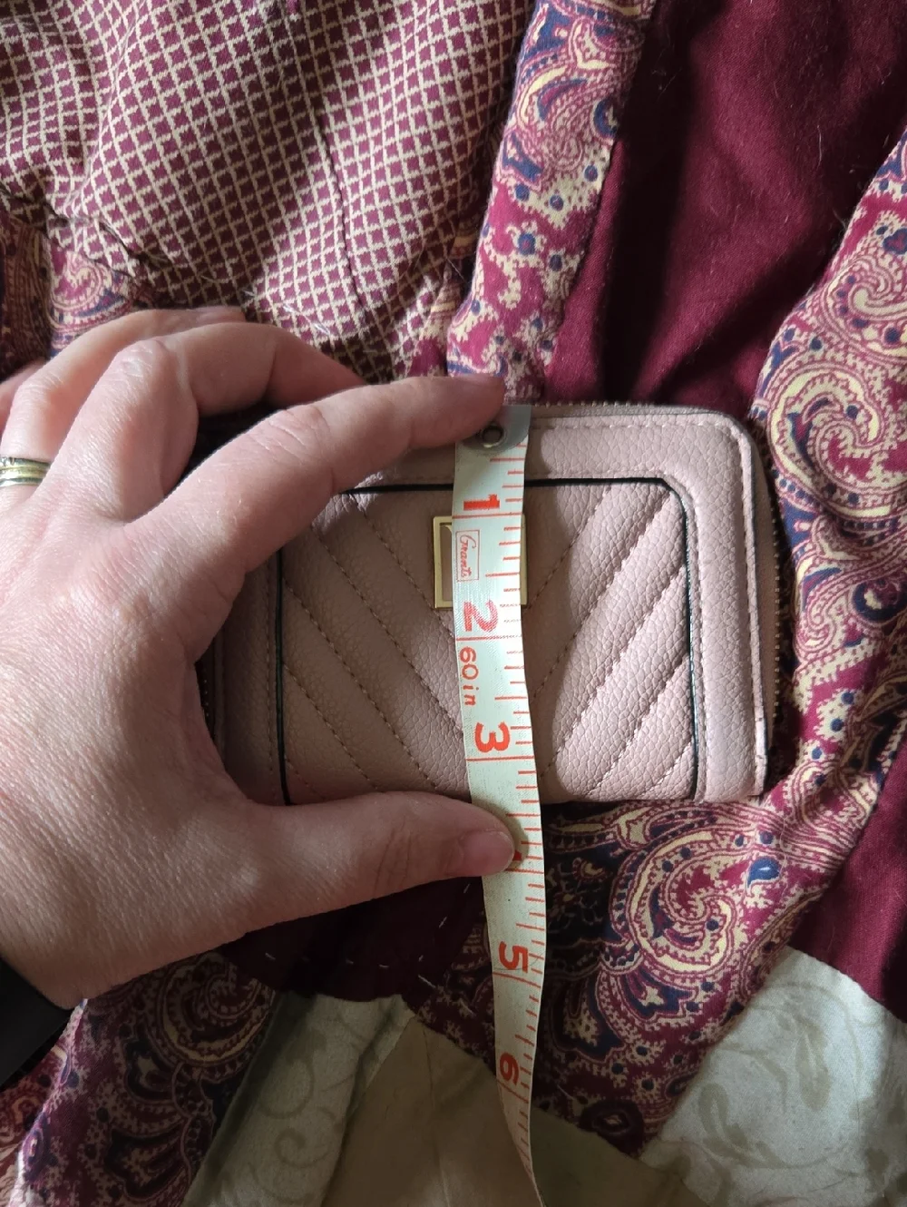 Victoria's Secret Quilted Pink Leather Wallet - Picture 4 of 5
